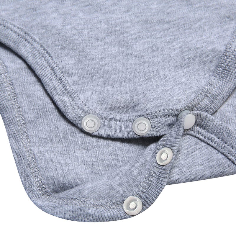 BFUSTYLE Child Baby Boy Girl Unisex Announcement Romper And Then There Were Five Paws Print Short Sleeve Winter Pregnancy Reveal Romper Shower Gifts Pure Gray Bodysuit Bulk Newborn 0-3 Months - Image 5